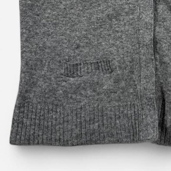 Banana Republic Wool Cashmere Sweater Vest Women’s Medium Gray Minimalist - Picture 4 of 8